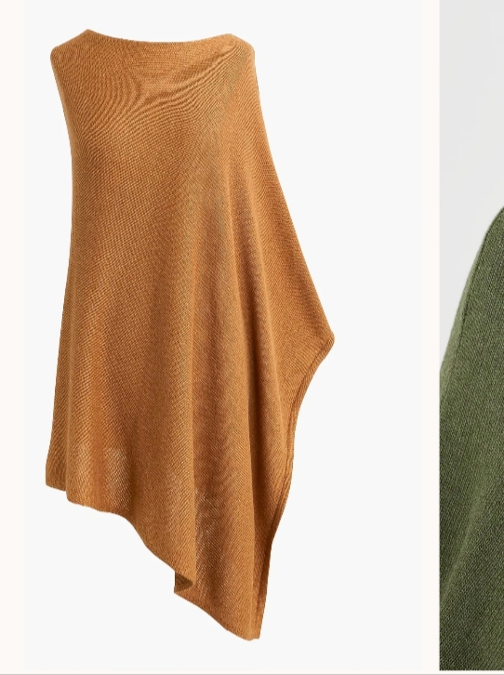 Jcrew Factory Cotton Cashmere Blend Sweater Poncho $89.50 NWT